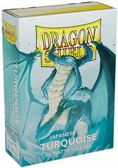 Dragon Shield - Japanese Matte Sleeves - Turquoise 60ct